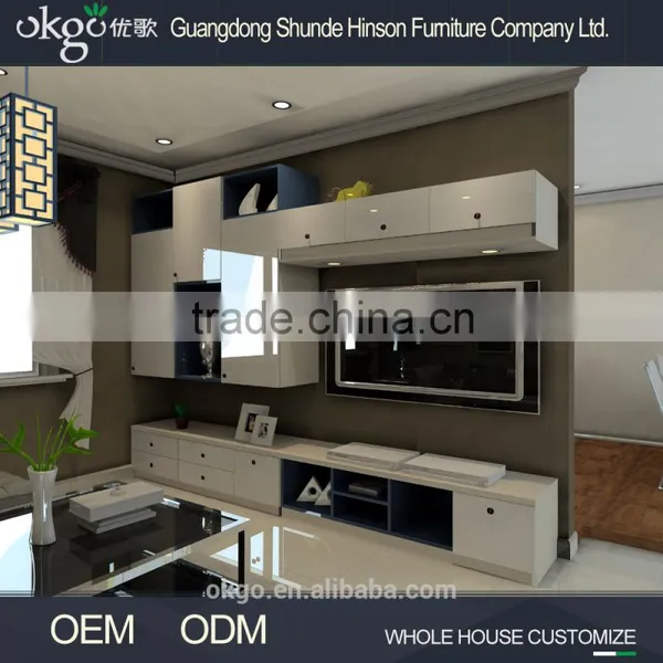 Home Modern Wall tv Stand tv Cabinet photo-3