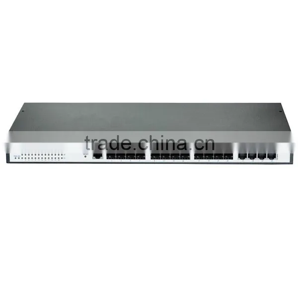 24 Port 10/100/1000Mbps Manage Network Switch With 4*10G Uplink photo-2