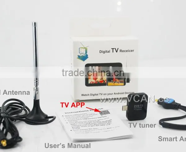 DVB-T2S Android Usb tv Tuner MPEG4 DVB-T DVB-T2 Usb tv Tuner for Android Pad photo-5