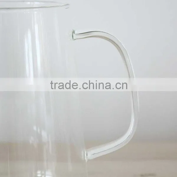 Wholesale 1000ml Glass Teapot With Stainless Steel Infuser High Borosilicate Glassware N6314 photo-3