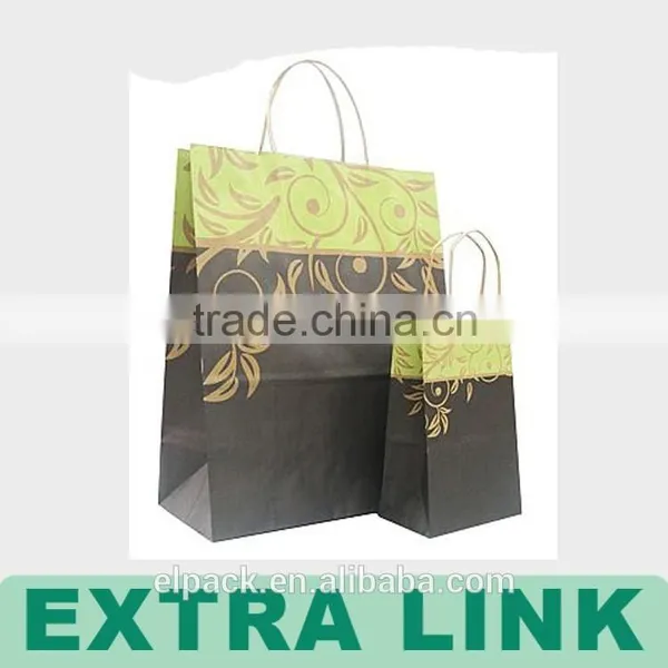 EL Newest Beautiful High Quality Hot Sale Luxury New Design Colorful Shopping Paper Bag photo-3