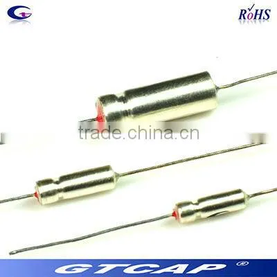 Axial Leads Wet Metal Case Tantalum Capacitor 1000uF 6.3V