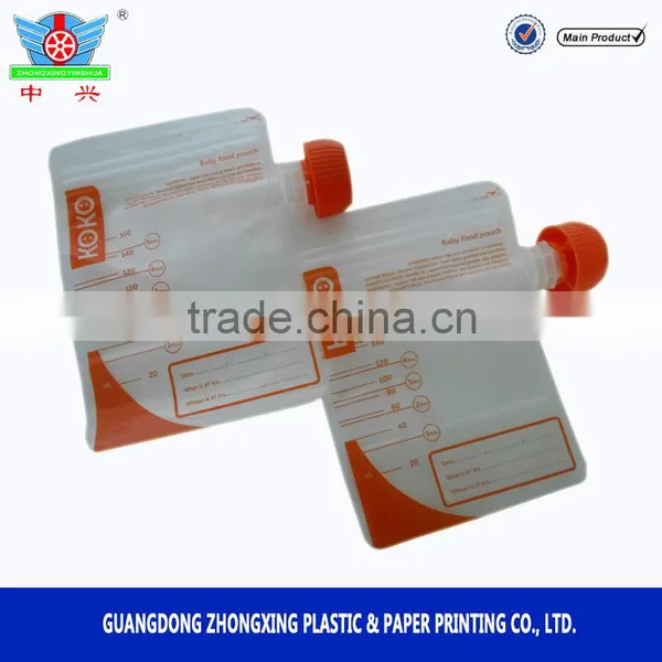 Hot Selling Customized Printed Plastic Water Pouch With Spout photo-3