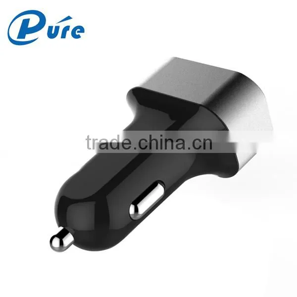 2016 Hot Sale Mobile Car Charger 3 Port Car Usb Adapter With Blue LED Indication photo-4