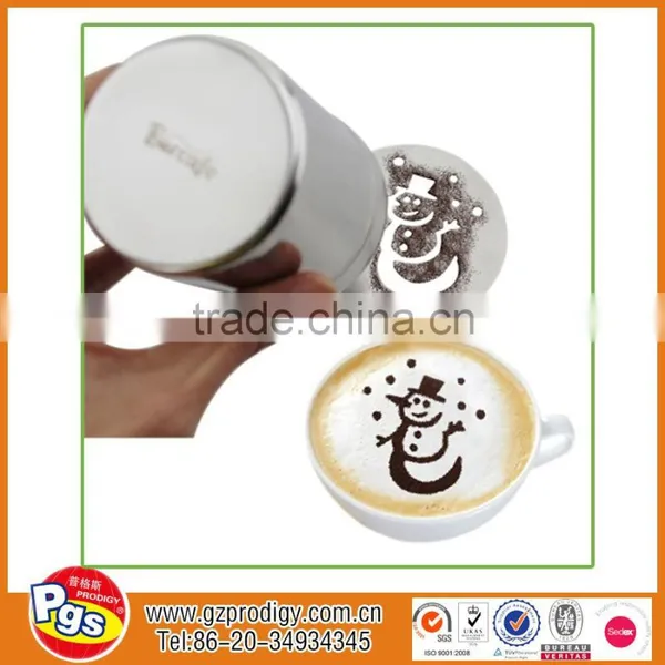 Stainless Steel Coffee Stencil Set, Coffee Stencil Customized Desgin photo-2