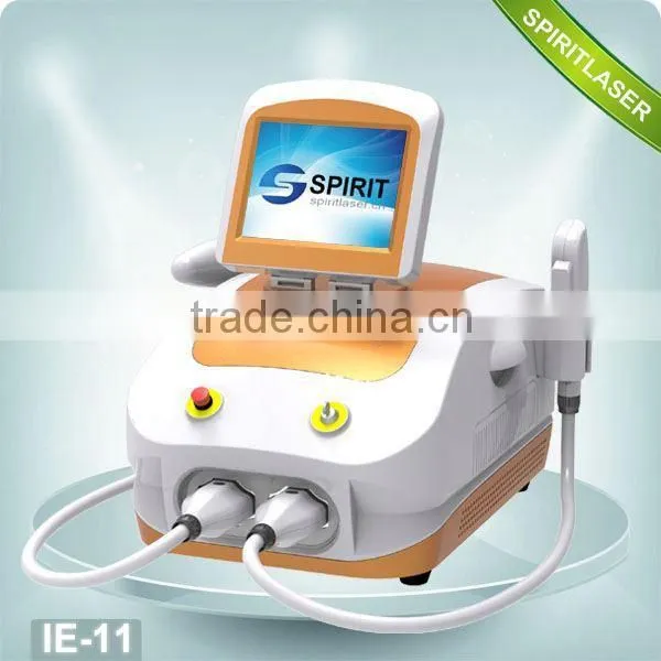 Powerful 10.4 Inch 2 in 1 IPL ND YAG Laser CPC Connector Best Laser q Switch nd Yag Laser Removal of Tattoo Movable Screen photo-4