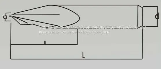 Tungsten Carbide Mobile Phone Cutters, Windows Cutters, Helix Cutter(JR113) photo-3