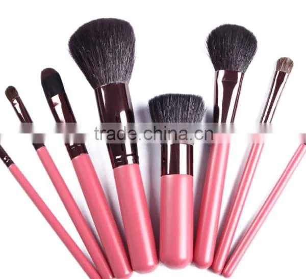 Luxury Rose Gold 8pcs Professional Makeup Brushes photo-3