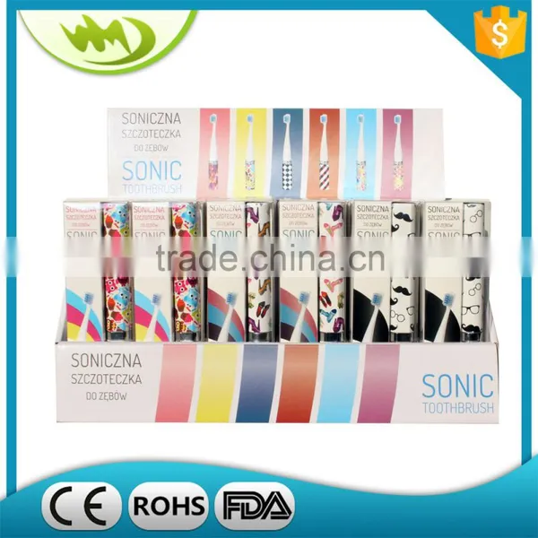 Mini Sonic Power Electric Toothbrushes,Popular Kids Sonic Toothbrush With Battery Operated photo-6