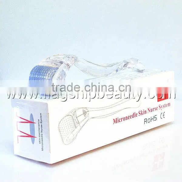 2016 Flagship ! Titanium Alloy Derma Roller Skin Roller Body Face Massage Roller photo-4