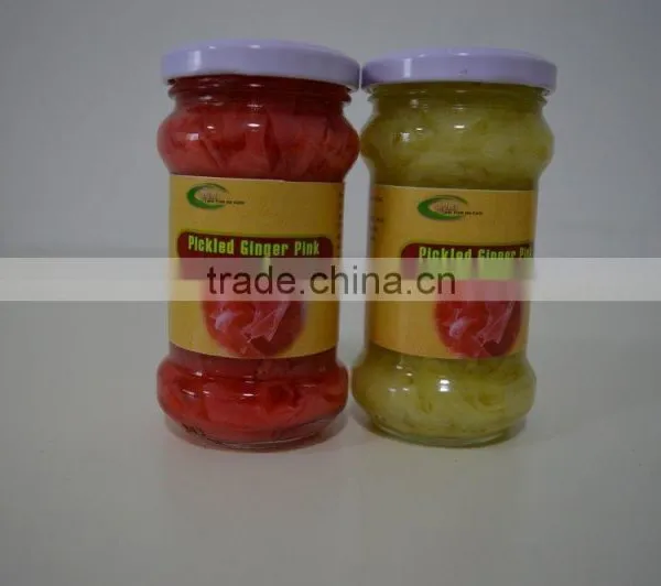 Bottole Packing Pickled Sushi Ginger Made by 2016 Sushi Ginger 210g photo-3