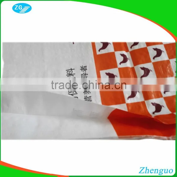 100% New Polypropylene Plastic Bags 25kg for Animal Feed Packing photo-3