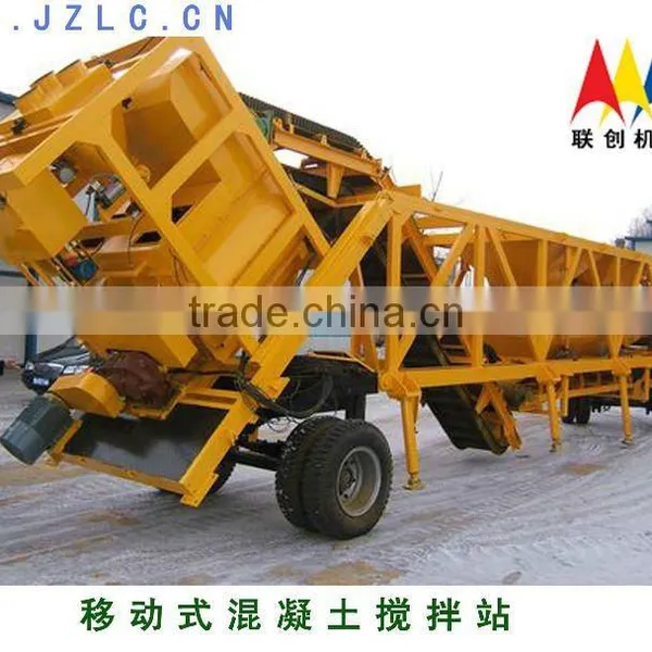 Mobile Concrete Batching Plant