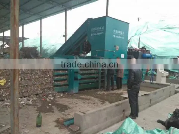 Automatic Horizontal Hydraulic Cardboard Compress Baler FDY Series photo-3