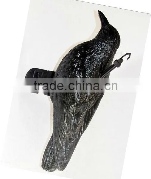 OEM Blow Molding Plastic HDPE Bird Simulation Animal Plastic Bird Decoy photo-2