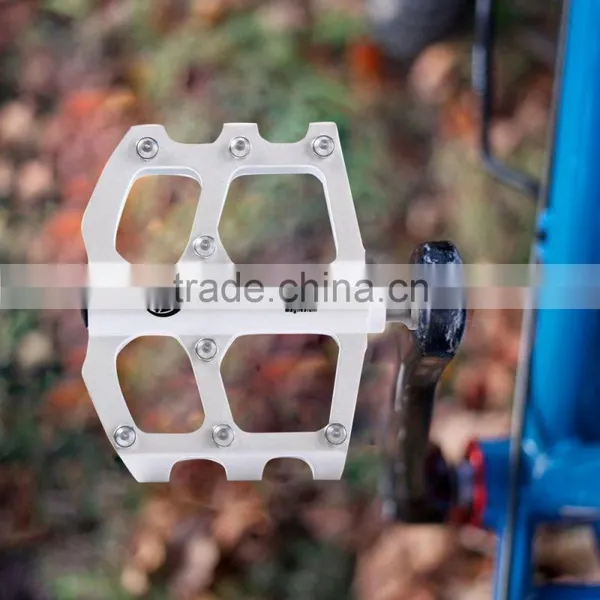 1 Pair KACTUS 16TCycling Mountain Bike MTB Magnesium Pedals Platform CNC Titanium 3 Bearing Fixed Gear Bearings s Axle photo-6