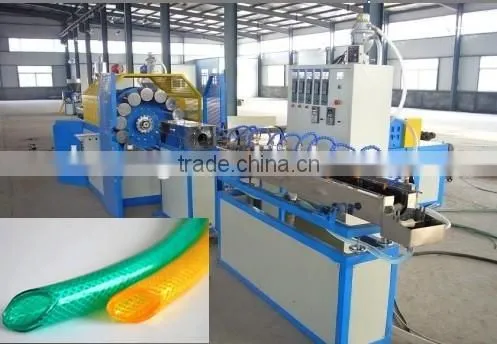 PVC Fiber Reinforcing Hose Production Line/PVC Soft Pipe Making Machine/pvc Garden Hose Production Line photo-2