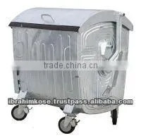1100lt Metal Waste Container Bin