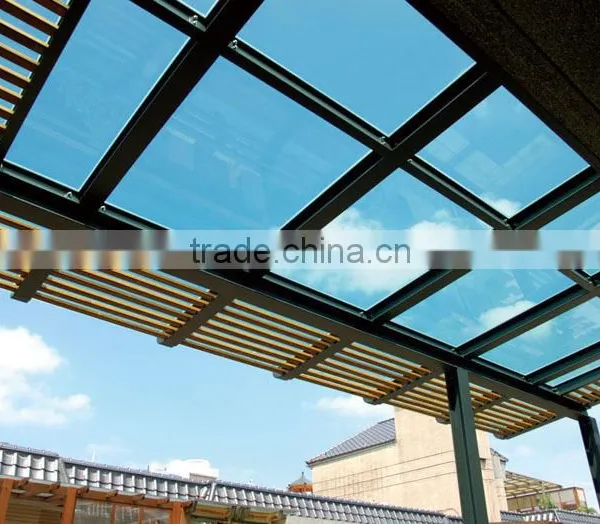 Transparent Plastic Polycarbonate Solid Flat Sheet (Valuview Blue Solid Flat) photo-3