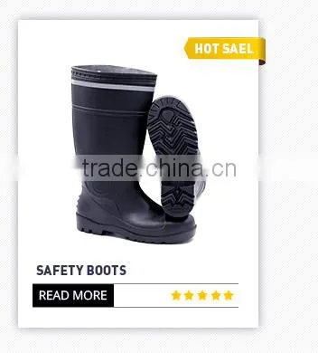 Polyester Lining Foodstuff /Chemical Filed/Agriculture/PVC Work Boots, Light and Cheap Price photo-4