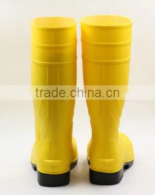 Pvc Kness Boots Plain or Steel Toe Work Boots photo-3