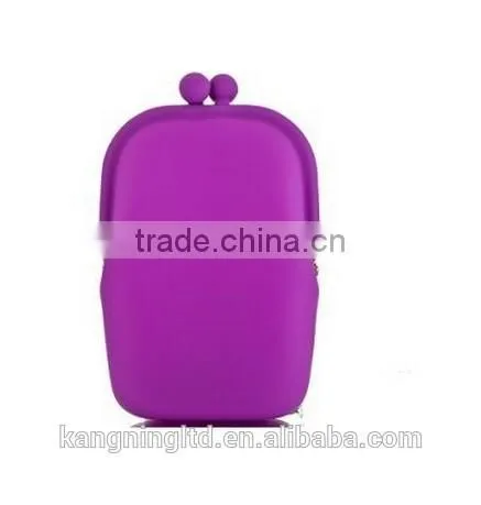 Ladies Silicone Cosmetic Makeup Bag&Silicone Clip Purse&Silicone Stocking Filler photo-3