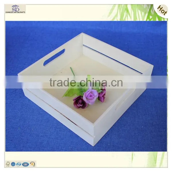 Оптовая продажа деревянной подносы декоративной photo-2