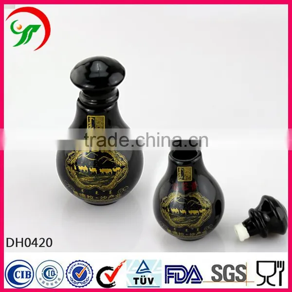 Factory Custom Design Ceramic Shampoo Liquid Bottle With Pump Sprayer photo-4