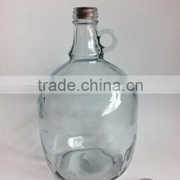 Wholesale Cheap 3L of Red Wine Glass Bottles With a Cork and Aluminum Cover,glassware photo-6