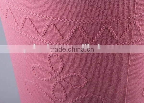 Household Garbage Can/Rubbish Bin With Relief Pattern/Plastic Trash Can photo-5