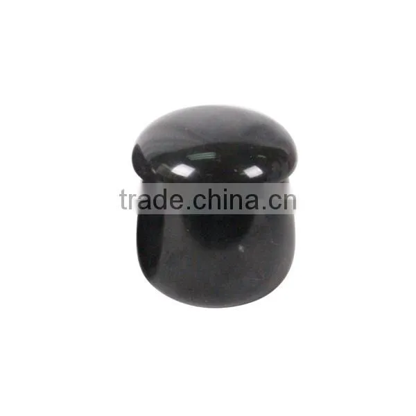 Natural Stone Mushroom Shape Luxury Marble Candle Jar photo-2