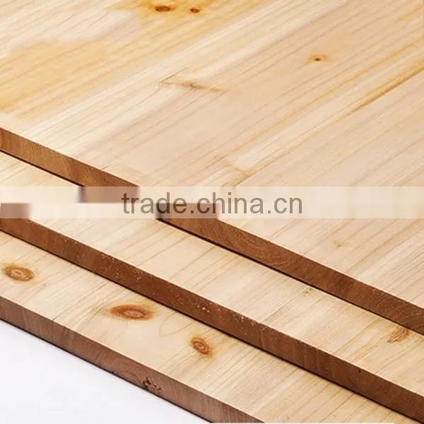 Solid Wood Wall Paneling/edge Glued Fir Solid Wood Panels photo-4