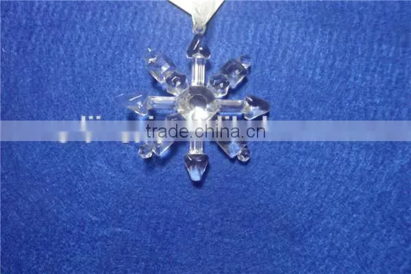 Wholesale Acrylic Different Style Clear Snowflake for Snowflake Ornament photo-4