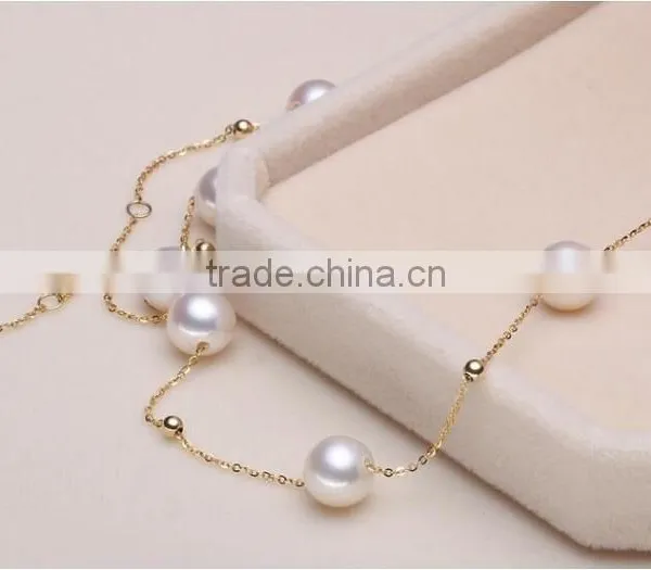 Cheap 11-12 mm Freshwater Pearl Necklace and Bracelet Sets photo-3