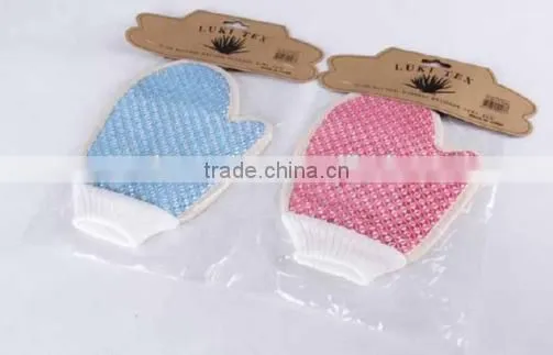 Morocco Hemp Cotton Bath Glove photo-2