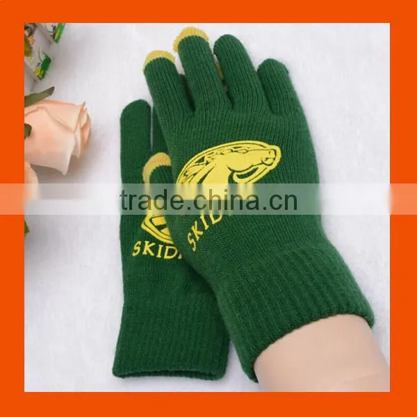 IPad Screen Touch Smart Gloves With Rubber Logo photo-4