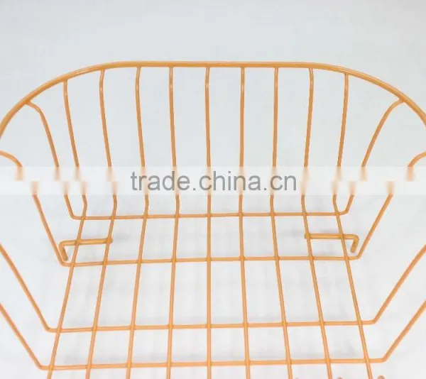 548-35 Kitchen Rectangle Coloring Metal Wire Dish Drying Rack photo-5