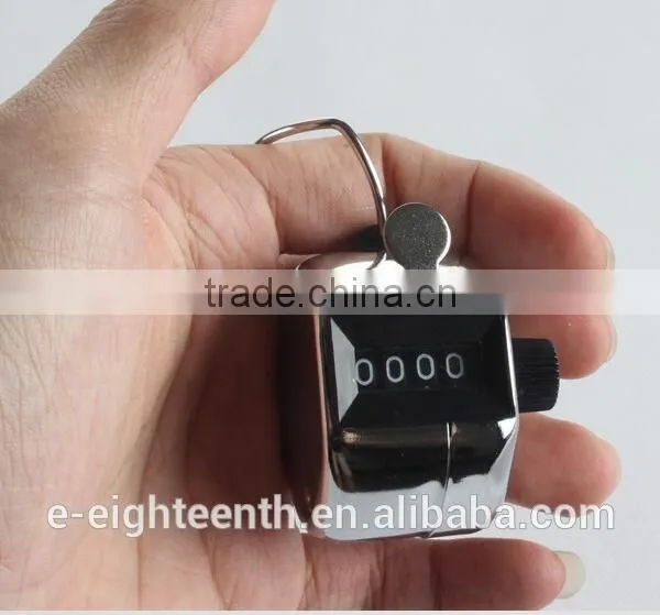 Cheap Oem Digit Metal Hand Tally Number Counter Counting Manual Mechanical Palm Golf Clicker photo-2