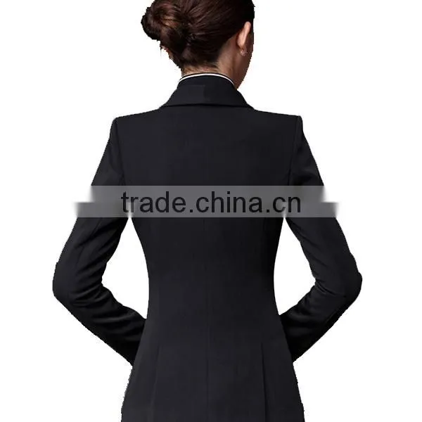 65% Polyester 35% Viscose Fabric Business Office Uniform Designs For Fat Women photo-6