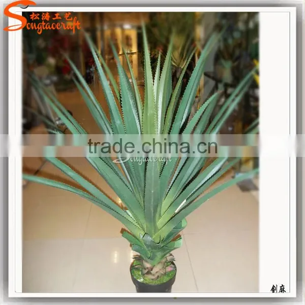 Hot Sale Decor Indoor Artificial Sisal Hemp Tree Decoration Home Artificial Sisal Hemp Tree Decor Indoor Office photo-2