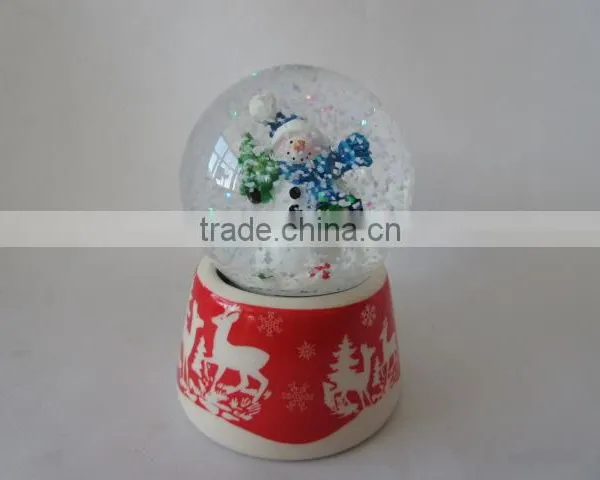 Crystal Balls Dollarma One Dollar Cheapest XMS Christamas Bear Deer Santa SnowFlake Glass 156130-15135 photo-2