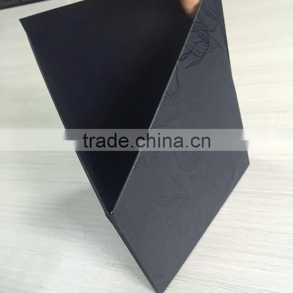 Classical Black Customized Flower Box Folding Style to Save Shipping Cost photo-4