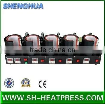 CE Approval 5 in 1 Cup Heat Press Transfer Machine Price for Sale CY-BJ photo-2