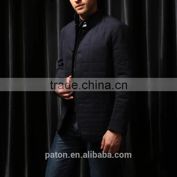 Custom Business Formal Point Collar Men Winter Jackets photo-2
