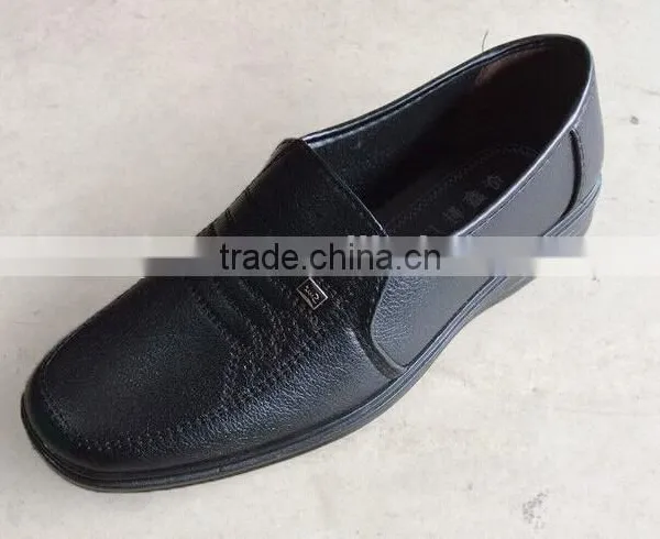 GZY Men Shoes Genuine Leather Business Male Shoes Stock Genuine Leather Whoelsale Guangzhou Export Quality 2017 photo-4