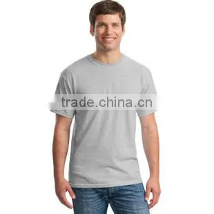 Hot Sale 2016 Plain Dyed Popular Comfortable T-shirt for Men photo-5