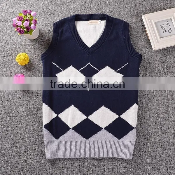 Sweater Vest Kindergarten Boys School Preschool Uniform photo-3