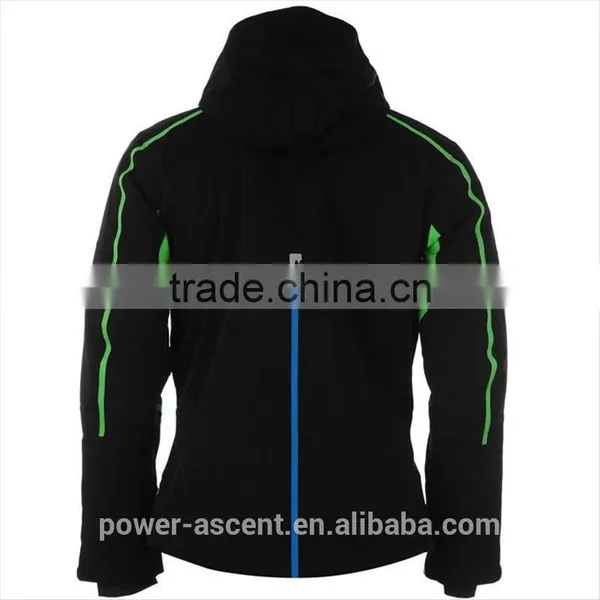 2016 Men's Colorful Reflecetive Stripe Waterproof Ski Jacket photo-2