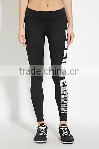 Comfort Letter Hitting Scene Movement Leggings photo-5