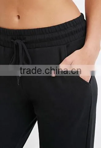 2017 Wholesale High Quality Custom Solid Plain Gym Sports Women Pants photo-5